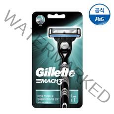 [KT알파쇼핑]질레트 마하3 오리지날 면도기(+면도날 1up 포함), 1세트