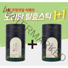 [1+1] 도리담 개복숭아 발효스틱 10g 30개입 효소 발효청 발효액기스 진액 발효원액 고급 선물용, 개복숭아 발효스틱 30개입