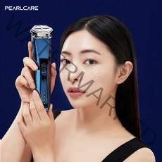 펄케어 딥블루 고주파 피부 마사지기 냉온갈바닉 홈케어 피부관리기