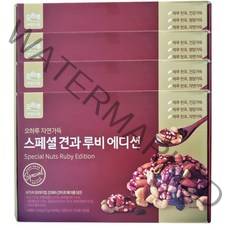 오하루 자연가득 스페셜 견과 루비에디션, 4박스