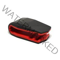 알럽홈 대시 보드 악어 입 클립 브래킷, 블랙 + 레드