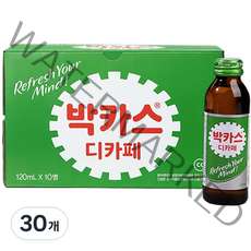 동아제약 박카스 디카페에이, 120ml, 30개