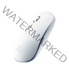 FLY with SK엠앤서비스 SKM-W1000 무선 마우스, 화이트