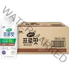 셀렉스 프로핏 웨이프로틴 드링크 초콜릿, 250ml, 18개