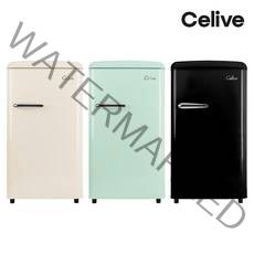 셀리브 레트로 미니 냉장고 85L, 미니냉장고_블랙