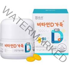 함소아 비타민D 1000IU 60p, 1개, 60정