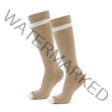 데비 비비드 논슬립 컷토우 요가 니삭스