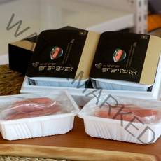 프리미엄 백명란젓 420g(210g*2)선물세트 비트 첨가 젓갈 속초 중앙시장 메가로, 210g, 2개