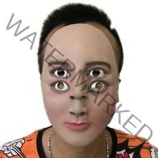 해피 할로윈 데이 착시 공포의 마스크, 혼합색상