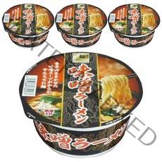 멘노스나오시 미소라멘 컵면 83g, 4개