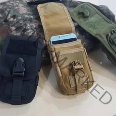 다츄몰 군인 스마트폰 전술파우치 밀리터리 핸드폰케이스주머니, 상품선택_ACU, 상세페이지 참조