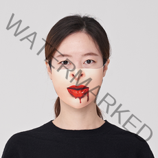 파라다이슨 할로윈 마스크 99.9% 항균구리 성인용 어린이 마스크, M (성인여성), 뱀파이어 (성인용)