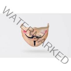 픽스기어 디자인 마스크 시원한 여름 매일 편한 끈조절 코스프레 단체 쿨론마스크 축제 파티 행사 모임 자외선 UV 차단 국산 쿨원단 성인마스크 얼굴마스크