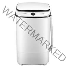 SURBORT 미니 세탁기 양말 속옷 세탁기 기숙사 소형 세탁기, 화이트_white