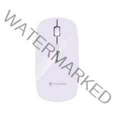 지클릭커 무소음 무선마우스 T20 PLUS, 화이트