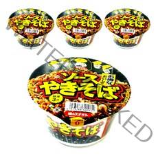 글로델 야끼소바 컵면 86g, 4개