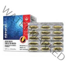 내츄럴플러스 초임계 알티지오메가3 앤 비타민d, 60정, 3박스