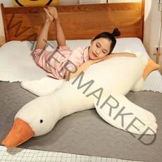 KEFAN 귀여운 거위 바디필로우 대형펫인형, 혼합색상