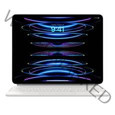 Apple 정품 매직 키보드 iPad Pro 12.9 호환용, 화이트, 영어