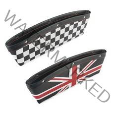 미니쿠퍼 틈새 수납 사이드 포켓 인테리어 실내 꾸미기 악세서리 현카, (01)유니언잭