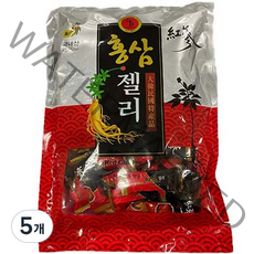 명성제과 고려홍삼젤리, 500g, 5개