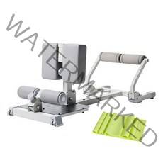 숀리 다이어트킹 스쿼트 머신 + 필라테스 밴드, 화이트(머신), 단일색상(밴드)