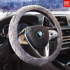 지엠지모터스 아우디_A6 전용 Herringbone 스웨이드 겨울핸들커버, 그레이