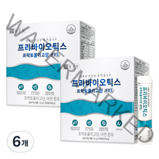 종근당 프리바이오틱스 프락토올리고당 FOS 유산균, 150g, 6개