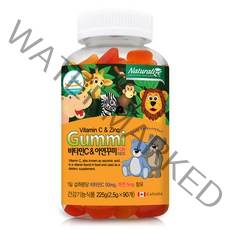 네추럴라이즈 어린이용 비타민C 앤 아연 꾸미 90개입, 1개