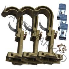 준앤컴파니 조절브라켓 소 35 mm, 골드, 3개