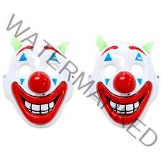 조커 광대 폭도 시위대 마스크 플라스틱 2p, 혼합색상