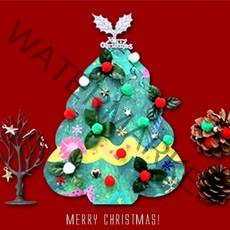 [천삼백케이] [더펀즈] 크리스마스 트리 퍼즐 5set, 옵션선택