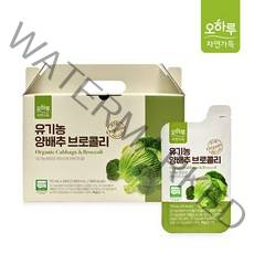오하루 자연가득 유기농 양배추 브로콜리 28포 1박스, 없음, 1개