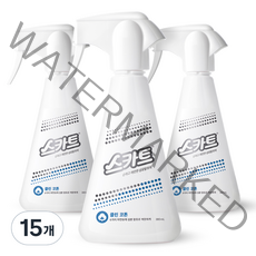 스카트 순하고 깨끗한 섬유탈취제 본품, 380ml, 15개, 클린 코튼