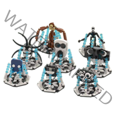 로블록스 레인보우프렌즈 호환레고 블럭 피규어, 도어즈 8종세트 957pcs