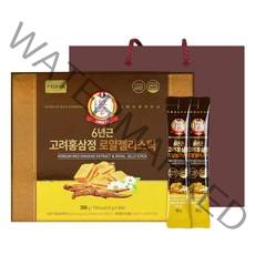 정원삼 6년근 고려홍삼정 로얄젤리스틱 + 쇼핑백, 300g, 1세트
