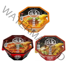 일본 닛신 라오 컵라면 3종류X4개 12개 1박스 골라담기 라왕 컵누들 미소 간장 탄탄면, 미소라면12개