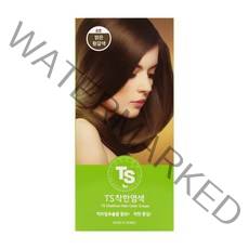 TS 착한염색 8호 밝은황갈색염색약 새치커버 세치 흰머리 추천 천연 순한 셀프, 단품, 단품