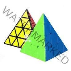 치이 QiYi 마스터 피라밍크스 4X4X4 스피드 큐브 스티커리스