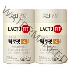 종근당건강 락토핏 50대 플러스 60p, 120g, 2개