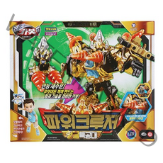 헬로카봇 황금특공대 파워크루저 로봇장난감, 혼합색상