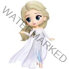 반프레스토 디즈니 공주 큐포스켓 겨울왕국2 엘사 레어 컬러 피규어, 1개