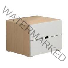 제이디퍼니처 로미 2단 서랍형 협탁, 매플화이트