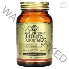 솔가 비오틴 10000mcg 베지 캡슐 120정, 1개, 10000 mcg