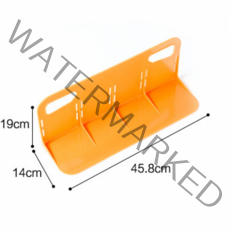자동차 차량 정리 트렁크 짐 고정 파티션 칸막이 벨크로 미끄럼 방지 보관, 오렌지 (대)