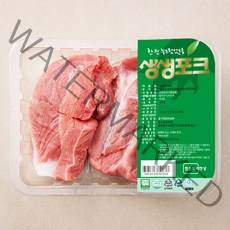 생생포크 무항생제 인증 사태 보쌈용 (냉장), 500g, 1개