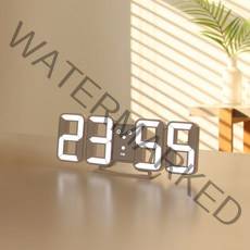 무아스 퓨어 미니 LED 벽시계, 화이트