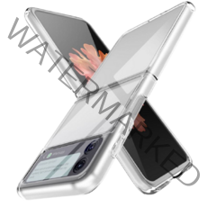 백만점 갤럭시 제트플립3 변색없는 투명케이스 1+1, z플립3투명 1+1