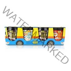 뽀로로 떡볶이 버스팩 짜장맛 110g x 2p + 크림맛 115g + 매콤맛 120g, 1세트