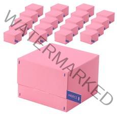 선물용 탭박스 S, 핑크, 20개